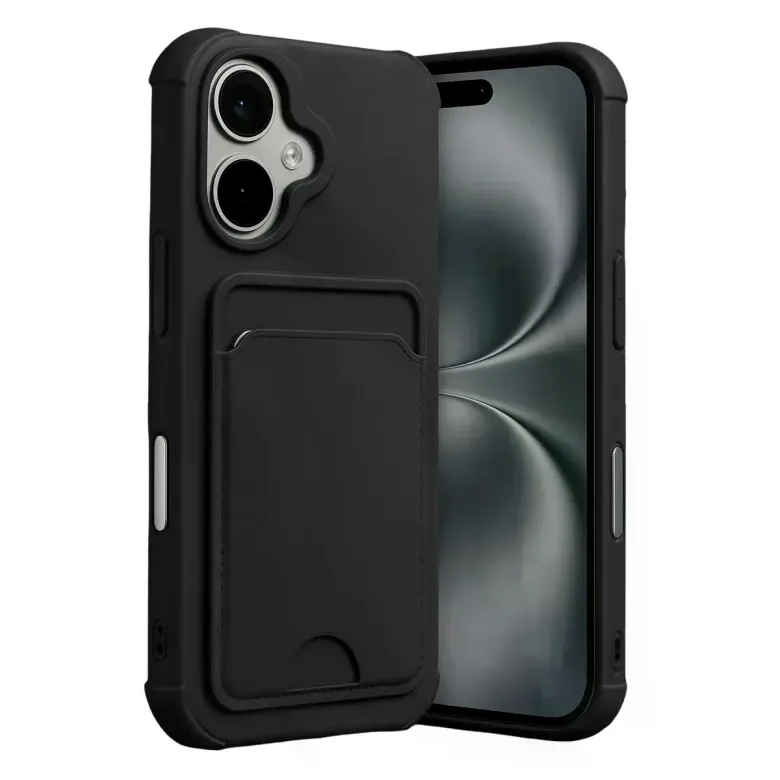 İphone 17 Kelvin Kartvizitli Silikon - Siyah