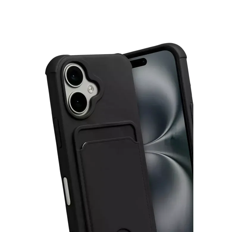 İphone 17 Kelvin Kartvizitli Silikon - Siyah
