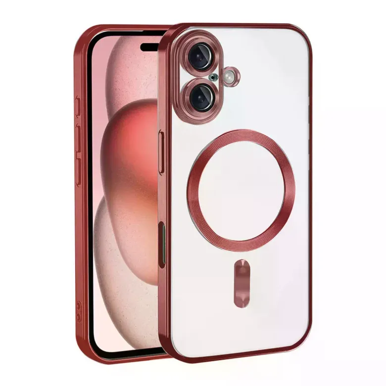 İphone 17 Kross Magneticsafe Kapak - Kırmızı
