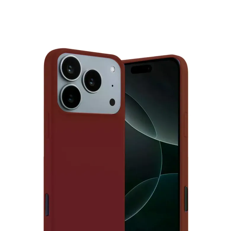 İphone 17 Pro First Silikon - Bordo