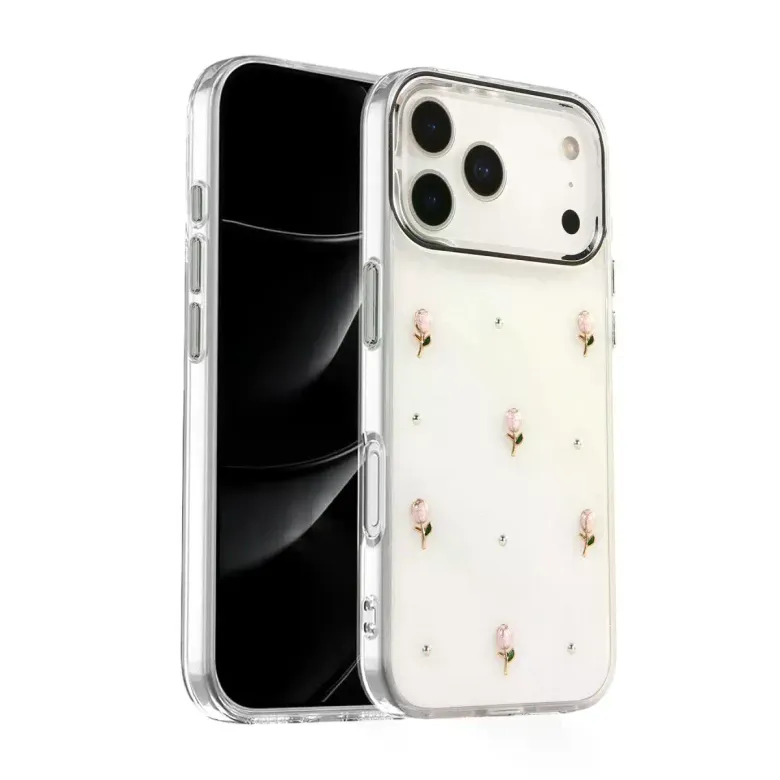 İphone 17 Pro Fiyonk Desenli Kapak - Desen 6