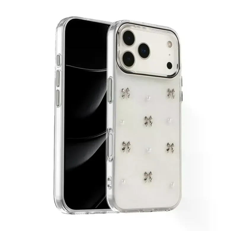 İphone 17 Pro Fiyonk Desenli Kapak - Desen 8
