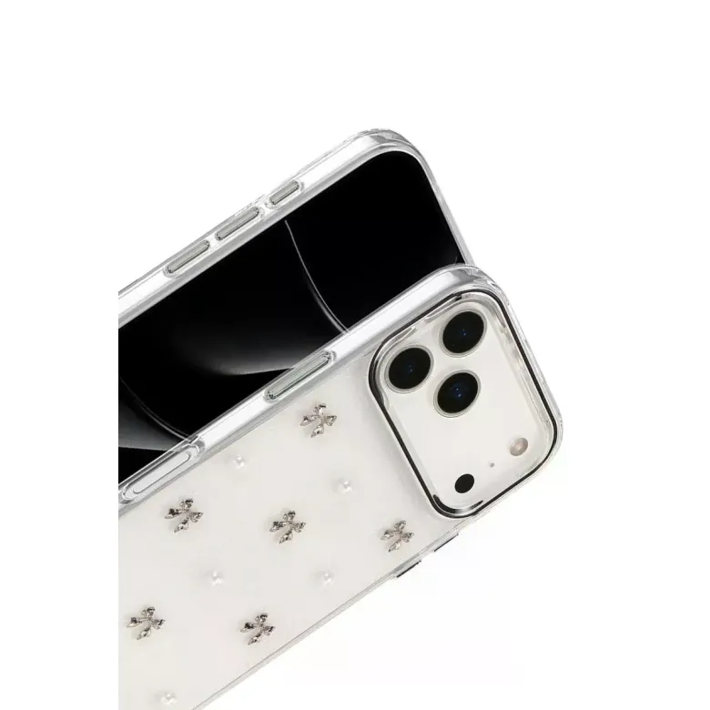 İphone 17 Pro Fiyonk Desenli Kapak - Desen 8