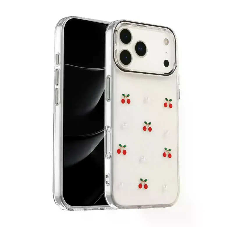 İphone 17 Pro Fiyonk Desenli Kapak - Desen 9