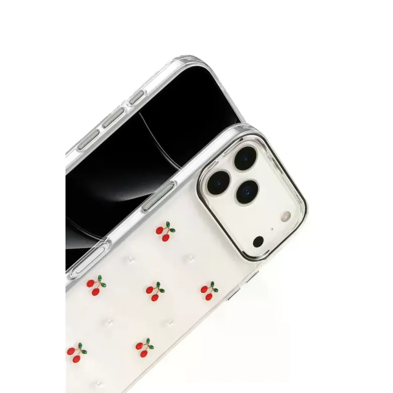 İphone 17 Pro Fiyonk Desenli Kapak - Desen 9