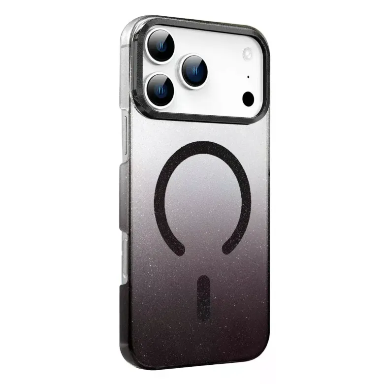 İphone 17 Pro Glossy Magsafe Kapak - Siyah