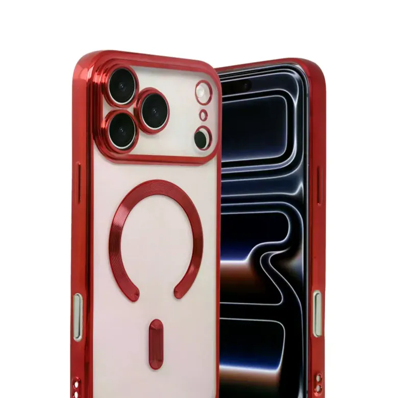 İphone 17 Pro Kross Magneticsafe Kapak - Kırmızı
