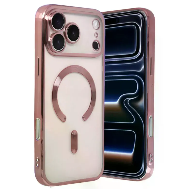 İphone 17 Pro Kross Magneticsafe Kapak - Rose