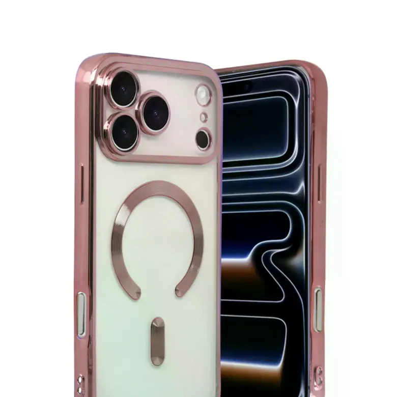 İphone 17 Pro Kross Magneticsafe Kapak - Rose