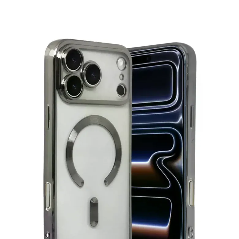İphone 17 Pro Kross Magneticsafe Kapak - Titan Gri