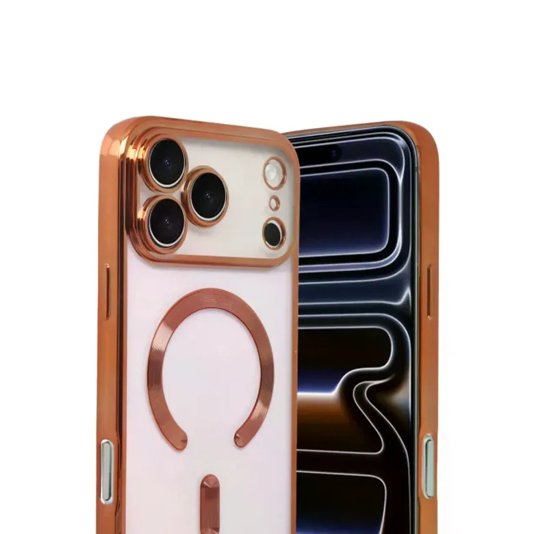 İphone 17 Pro Kross Magneticsafe Kapak - Turuncu
