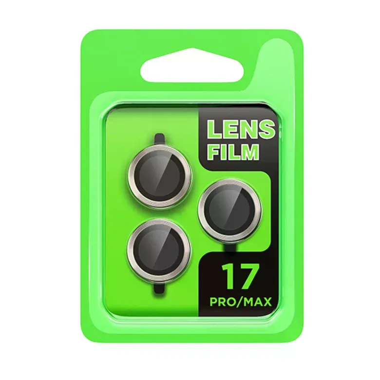 İphone 17 Pro Raze Metal Kamera Lens - Gri