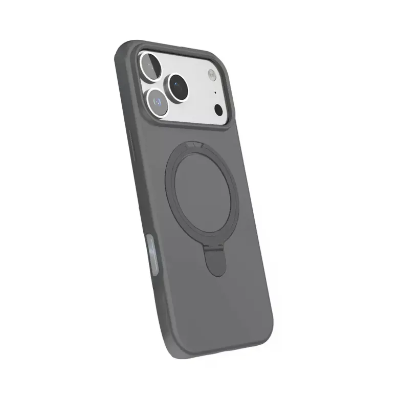 İphone 17 Pro Regal Magsafe Standlı Kapak - Titan Gri