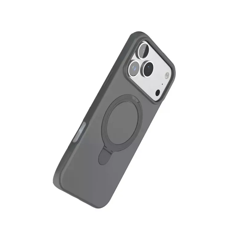 İphone 17 Pro Regal Magsafe Standlı Kapak - Titan Gri