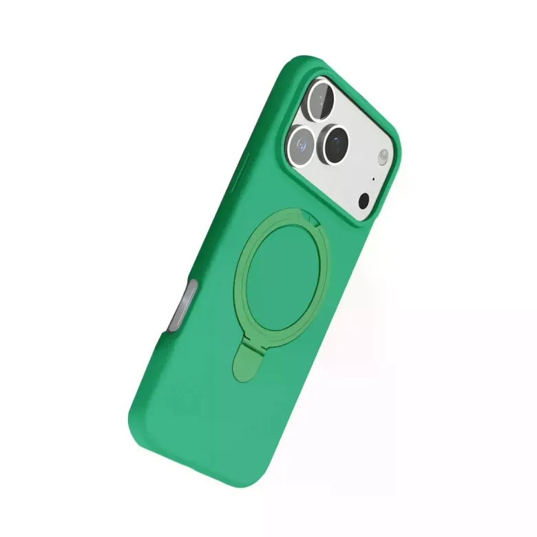 İphone 17 Pro Regal Magsafe Standlı Kapak - Yeşil