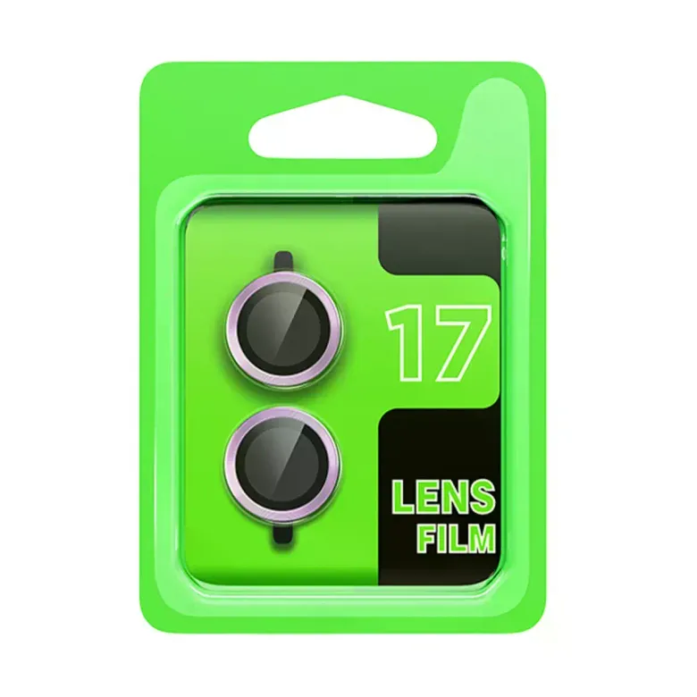 İphone 17 Raze Metal Kamera Lens - Açık Mor