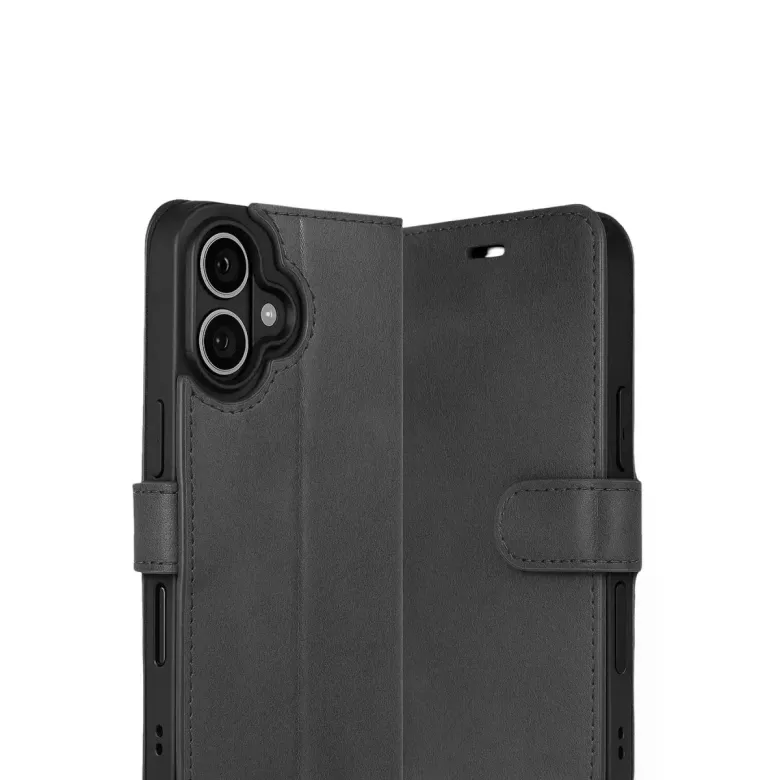 İphone 17 Trend S Plus Kapaklı Kılıf - Siyah