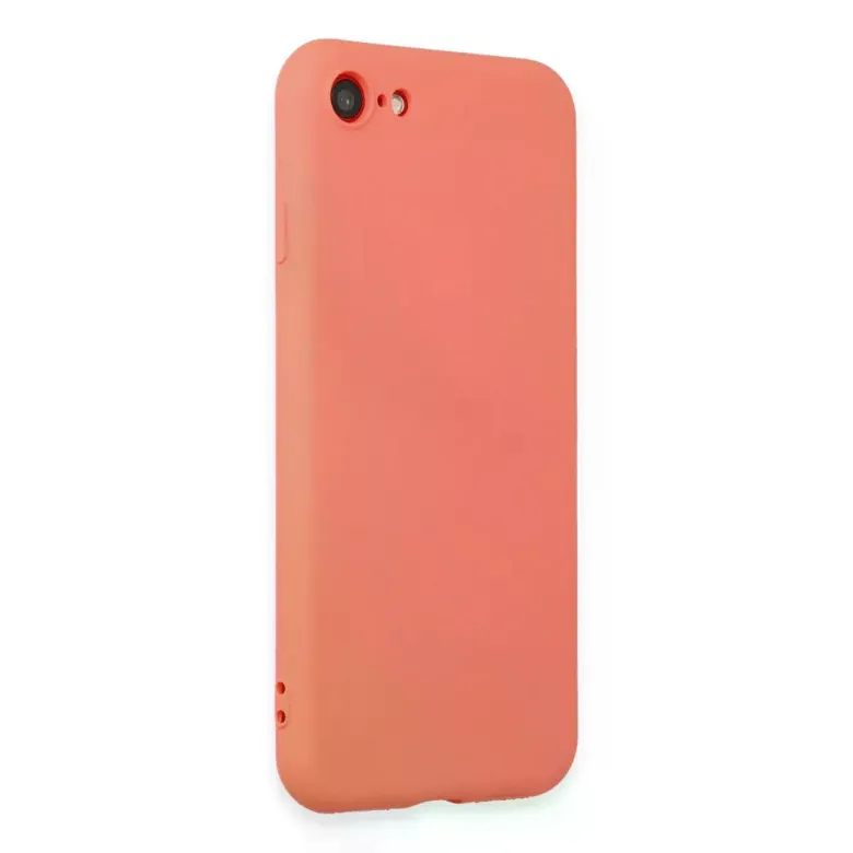 iPhone 7 Kılıf First Silikon - Turuncu