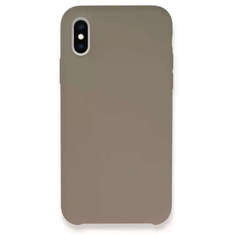 İphone Xs Max Kılıf Lansman Legant Silikon - Bej