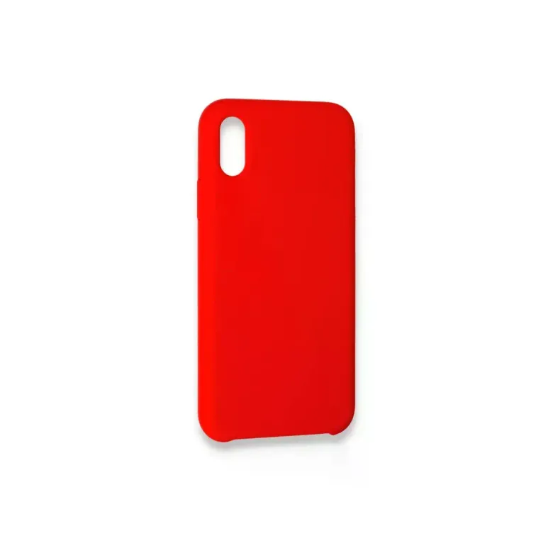 İphone Xs Max Kılıf Lansman Legant Silikon - Kırmızı