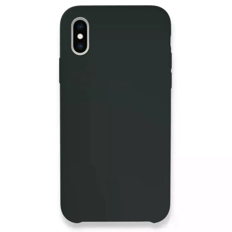 İphone Xs Max Kılıf Lansman Legant Silikon - Koyu Yeşil
