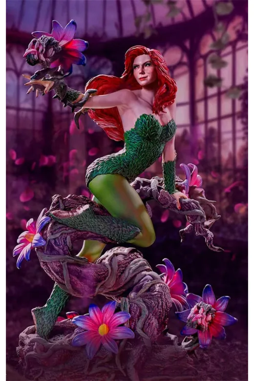 Iron Studios Ivan11 Statue Poison Ivy - Art Scale - 1/10 - Dc Comics - By Ivan Reis Series #5