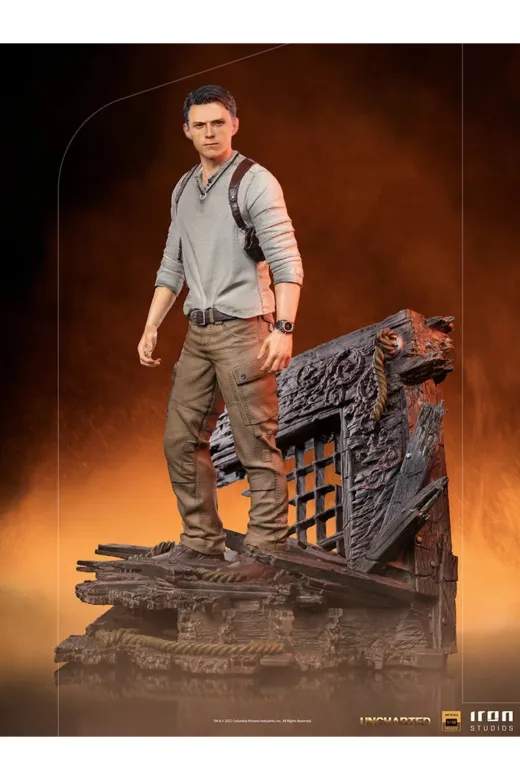 Iron Studios unch334 Nathan Drake Deluxe - Uncharted (Movie) - Art Scale 1/10 -