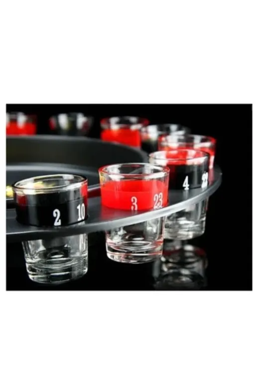ironishop 16 Adet Shot Bardaklı Rulet Içki Oyunu