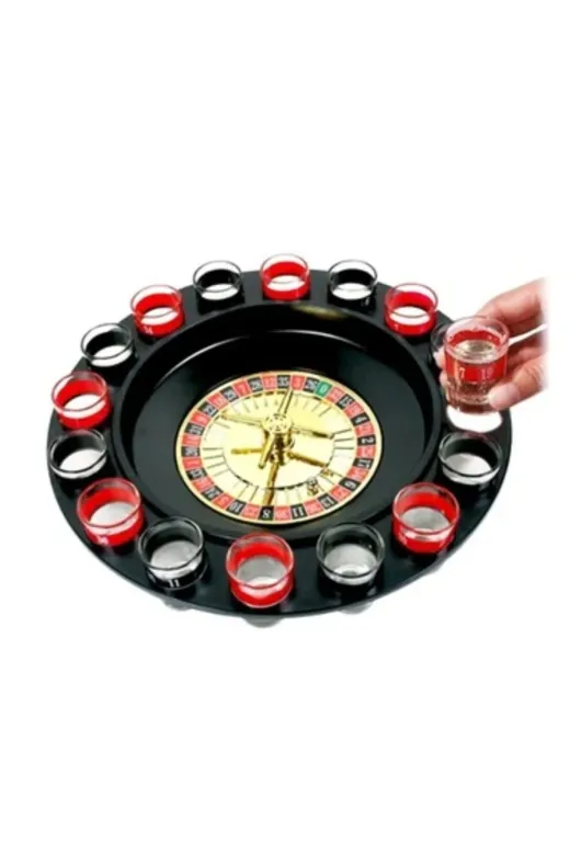 ironishop 16 Adet Shot Bardaklı Rulet Içki Oyunu