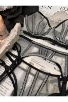 Isabel Strass Detaylı Jartiyerli İç Çamaşır Takımı