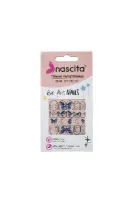 Işıltılı Yıldız Desenli Tırnak Stickerı - 32