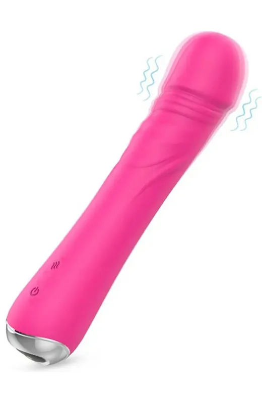 Isıtmalı Titreşimli Esnek Vibratör 21 Cm