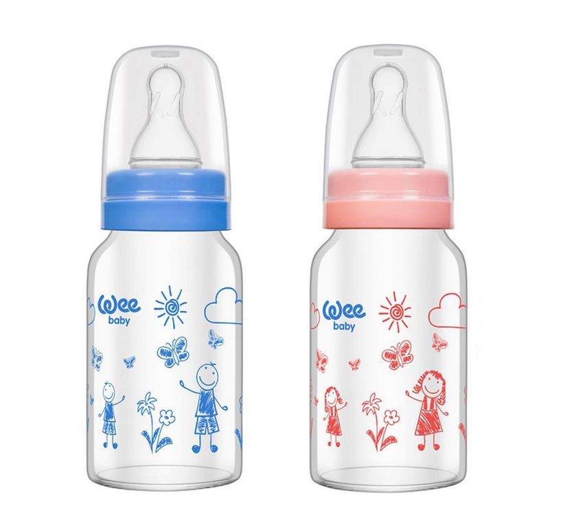 Isıya Dayanıklı Cam Biberon 240ML