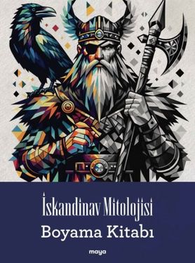 İskandin Mitolojisi Boyama Kitabı