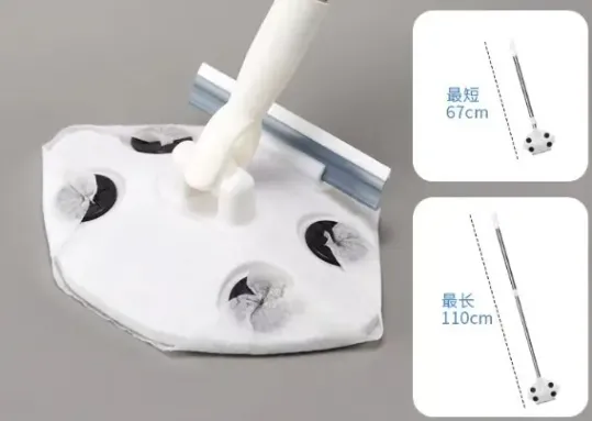 Islak Mendil Uyumlu Pratik Çek Çekli Mop (4745)