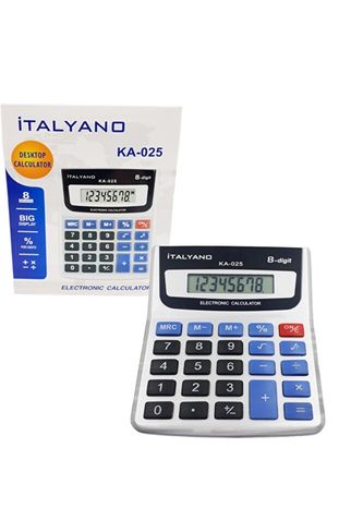 İtalyano Dijital Hesap Makinesi Ka-025