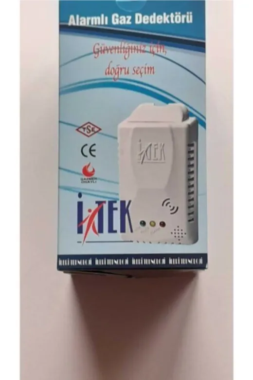 İTEK Gaz-Dedektör Nys Doğal Gaz Alarm Cihazı Doğalgaz Dedektörü