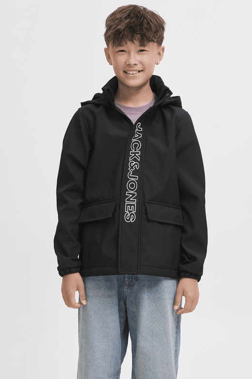 Jack&Jones 14132617 Junior Erkek Çocuk Mont 12284629 Siyah