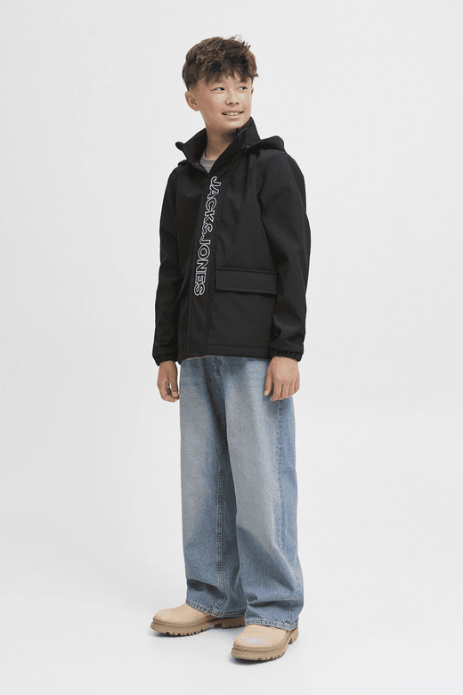 Jack&Jones 14132617 Junior Erkek Çocuk Mont 12284629 Siyah
