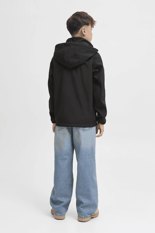 Jack&Jones 14132617 Junior Erkek Çocuk Mont 12284629 Siyah