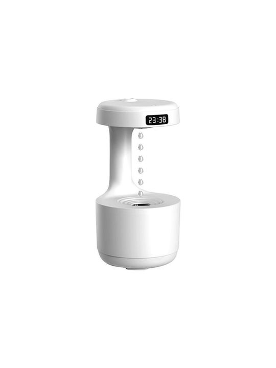JapanEx 54545151 Antigravity Hava Nemlendirici 600Ml Dijital Saatli Şık Ve Sessiz Tasarım
