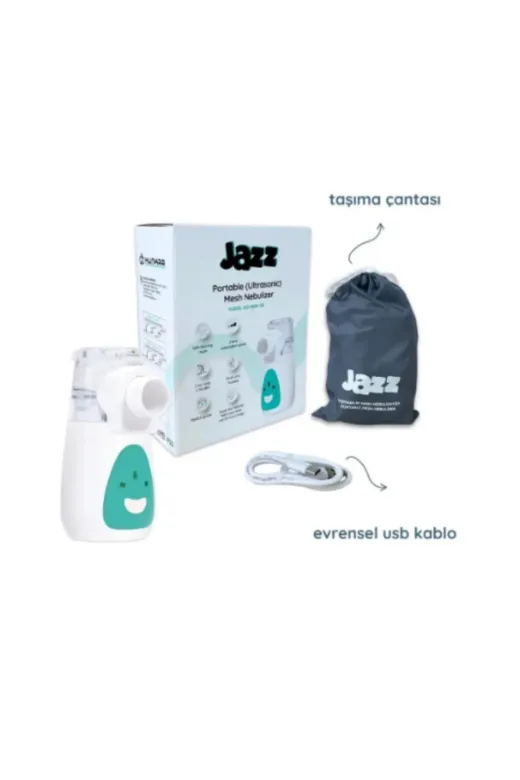jazz Nimo Taşınabilir Nebulizatör Mesh ( Ultrasonik) ( Bataryalı ) ( Nbm-5B )