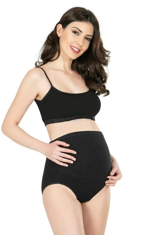 Jel Lingerie TYC00160681611 Jel 3 Adet Siyah Renk Hamile Külodu