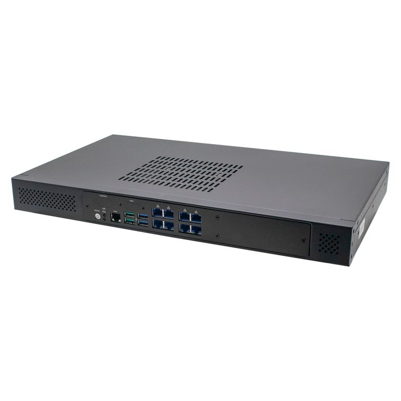 Jetway 1U Q670B i5 12400 8GB 256GB M2SSD 8 Port Endüstriyel Firewall Pc