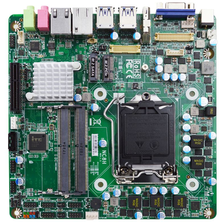 Jetway JNC8H-IH310 Intel 1151 Pin Endüstriyel Mini ITX Anakart