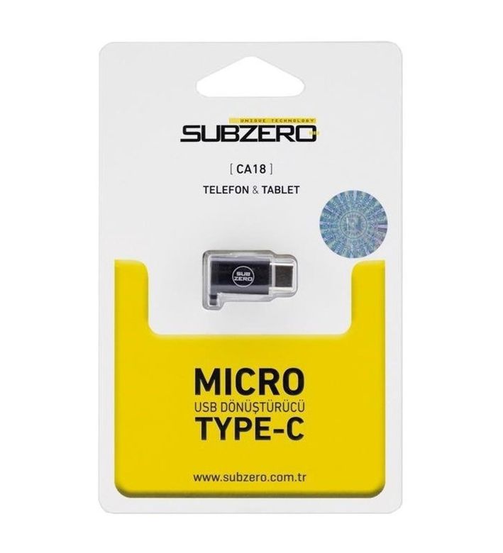 JhTK5ziAMC Subzero Ca18 Mi̇cro Type C Dönüştürücü
