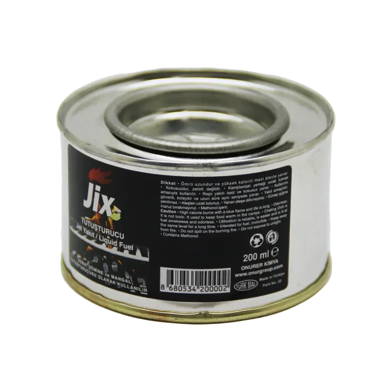 JİX TUTUŞTURUCU 200ML TENEKE JEL YAKIT (4745)