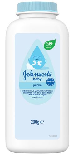 Johnsons Baby Bebek Pudrası 200GR Klasik (%99 Doğal)