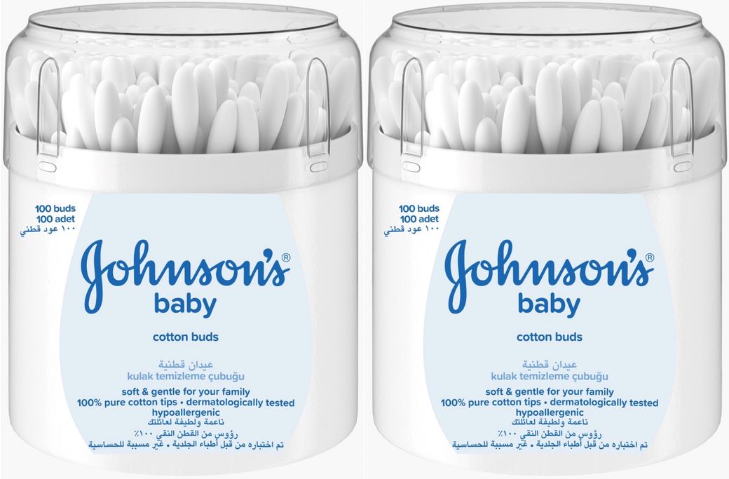 Johnsons Baby Kulak Temizleme Çubuğu 100 Adet (2 Li Set)
