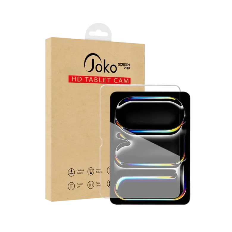 Joko Apple iPad Pro 11 (2024) HD Tablet Cam Ekran Koruyucu - Şeffaf